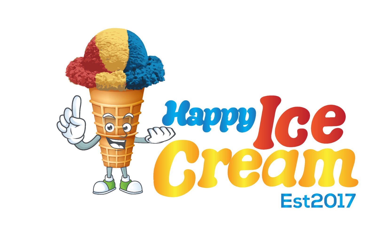 Happy ice cream